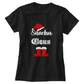 Sancha Claus Grappig Kerst shirt