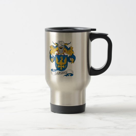 Sanchez Family Crest Reisbeker (Rechts)