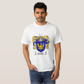 Sanchez Family Crest - Sanchez Coat of Arms T-shirt (Voorkant volledig)