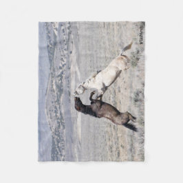 Sancho en Casper Fleece Deken