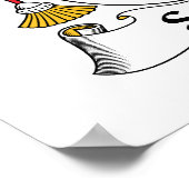 Sancho Family Crest Poster (Hoek)