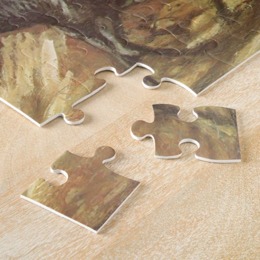 Sancho Panza, Don Quixote van Honore Daumier Legpuzzel (Zijkant)