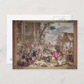 Sancho Panza en de Nut Seller Briefkaart (Voorkant / Achterkant)