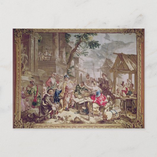 Sancho Panza en de Nut Seller Briefkaart (Voorkant)