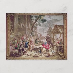 Sancho Panza en de Nut Seller Briefkaart