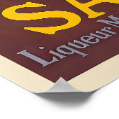 Sancta Liqueur Merveilleuse from Faverney Abbey Poster (Hoek)