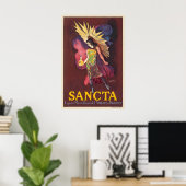 Sancta Liqueur Merveilleuse uit Faverney Abdij Poster (Thuiskantoor)
