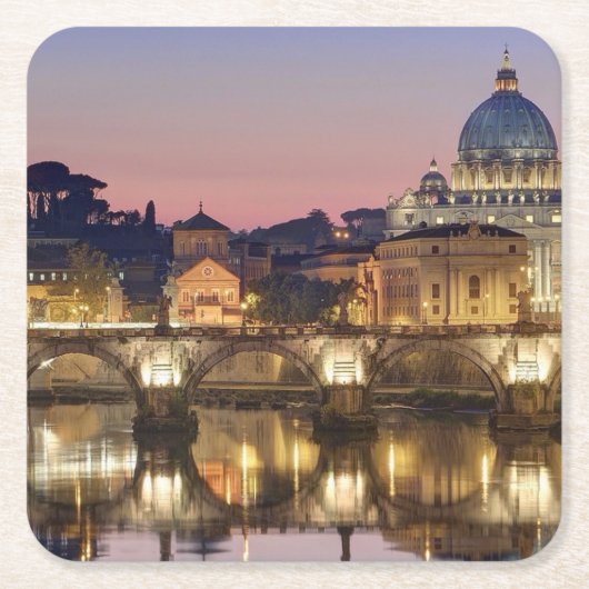 Sancta Sedes per orarium Romae Kartonnen Onderzetters (Voorkant)