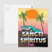 Sancti Spíritus Cuba Briefkaart (Voorkant / Achterkant)