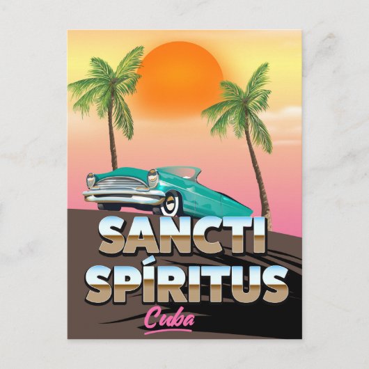 Sancti Spíritus Cuba Briefkaart (Voorkant)