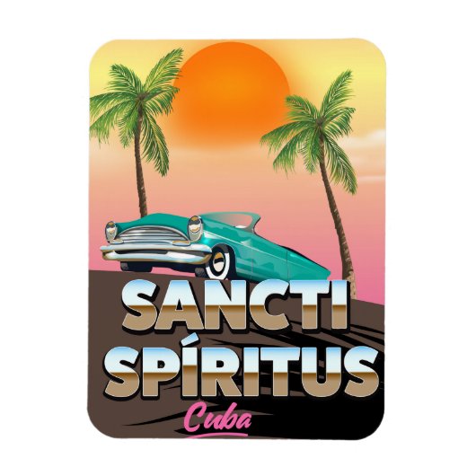 Sancti Spíritus Cuba Magneet (Verticaal)