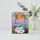 Sancti Spiritus Cuba reisposter. Briefkaart (Staand voorkant)