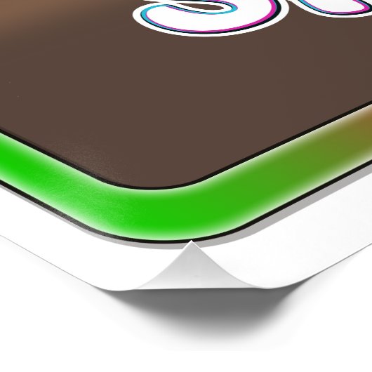 sancti spiritus Cuba reisposter. Perfect Poster (Hoek)