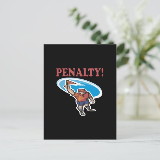 Sanctie Briefkaart (Staand voorkant)