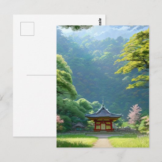 Sanctiecomité van de Bossen Briefkaart (Voorkant / Achterkant)