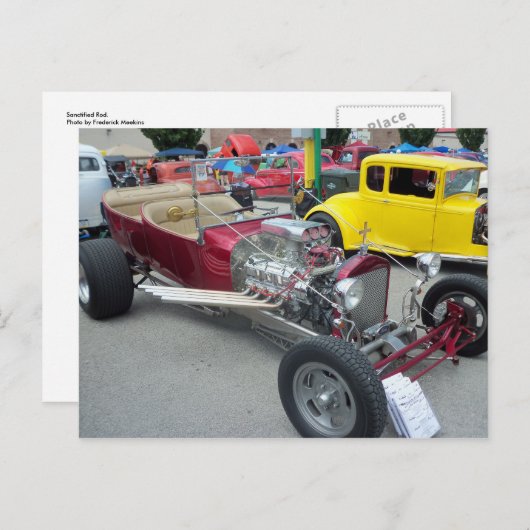 Sanctified Rod Briefkaart (Voorkant / Achterkant)