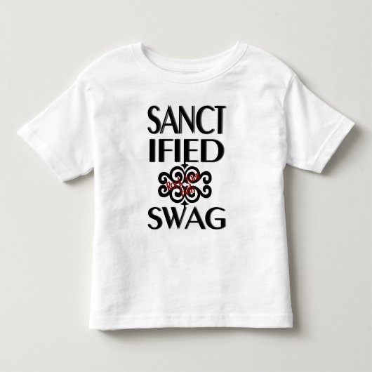 Sanctified Swag Kinder Shirts (Voorkant)