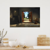 Sanctuair Poster - Geïnspireerd door muziek (Keuken)