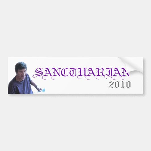 SANCTUARIAN, 2010 GHS BUMPERSTICKER (Voorkant)
