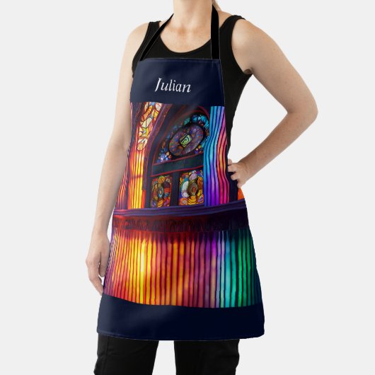 Sanctuarium | Kunst van de regenboogkerk op maat Schort (Insitu)