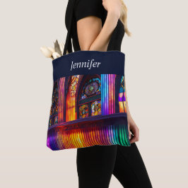 Sanctuarium | Kunst van de regenboogkerk Tote Bag