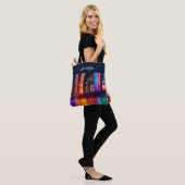 Sanctuarium | Kunst van de regenboogkerk Tote Bag (Op model)