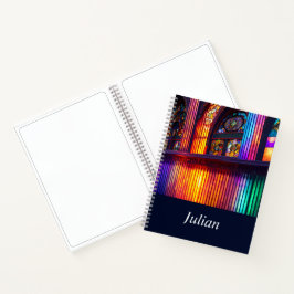 Sanctuarium | Kunstschets van de regenboogkerk Notitieboek