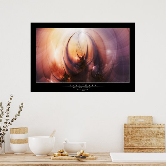 Sanctuarium Poster (Keuken)