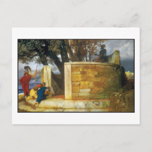 Sanctuary of Hercules by Bocklin Briefkaart