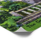 Sanctuary of Our Sorrowful Moeder Grotto Uitzicht Poster (Hoek)