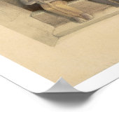 Sanctuary of the Temple of Abu Simbel, uit "Egypt" Poster (Hoek)