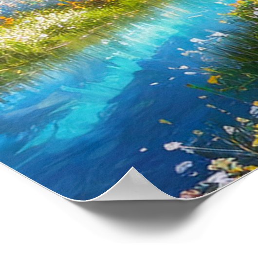 Sanctuary van de natuur poster (Hoek)