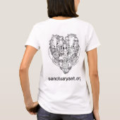 Sanctuary Women's Slouchy T-shirt (Achterkant)