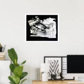 "Sanctum" Limited Edition Black/White Print (Thuiskantoor)