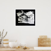 "Sanctum" Limited Edition Black/White Print (Keuken)