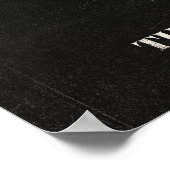 Sanctum Oblitus - Gotische streetwear ontwerp Poster (Hoek)