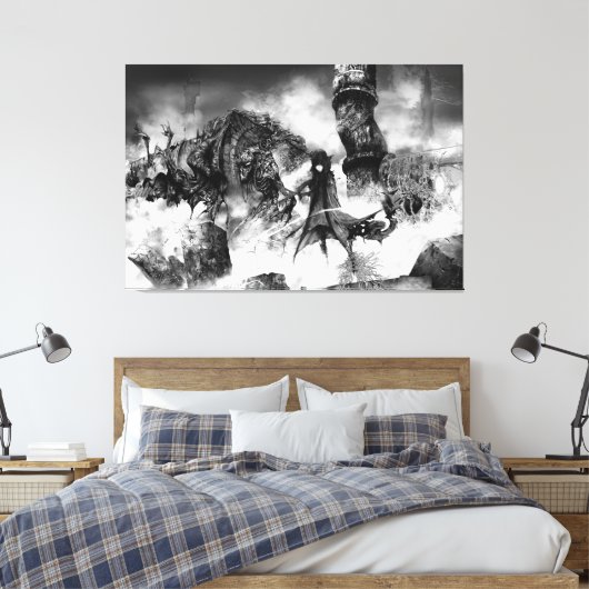 Sanctum of the End Canvas Afdruk (Insitu (Slaapkamer))