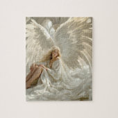 Sanctum of Wings: Engel in de Hallen van Licht Legpuzzel (Verticaal)