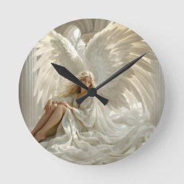 Sanctum of Wings: Engel in de Hallen van Licht Ronde Klok