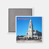 SANCTUUR VAN FATIMA, Portugal, Fridge Magneet (Voorkant / Achterkant)