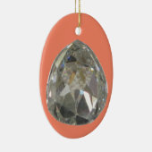 Sancy Diamond - Diamant Keramisch Ornament (Rechts)