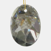 Sancy Diamond – Diamant Keramisch Ornament (Achterkant)