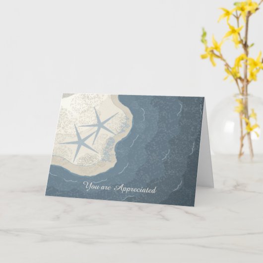 Sand and Shore-aanmoediging Kaart (Gele Bloem)