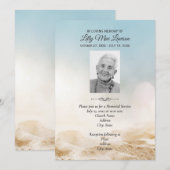 Sand and Sky Funeral Memorial Service (Voorkant / Achterkant)