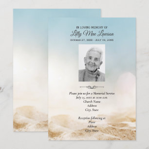 Sand and Sky Funeral Memorial Service