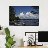 Sand Bar Marina, Lake ChamPlain Poster (Thuiskantoor)