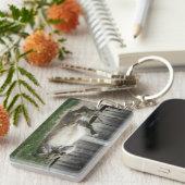 Sand Bathing Donkey Sleutelhanger (Voorkant Rechts)