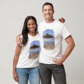 Sand Beach Chairs with Umbrella T-shirt (Unisex)