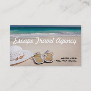 Sand Beach Travel Agency Visitekaartje