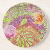 “Sand Bloem” Keramische Onderzetter (Voorkant)